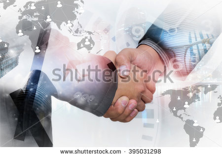 stock-photo-double-exposure-of-businessman-handshake-on-industrial-business-background-connections-concept-395031298